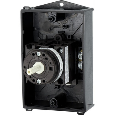 Eaton 3P Pole Surface Mount Isolator Switch - 20A Maximum Current, 22kW Power Rating, IP65