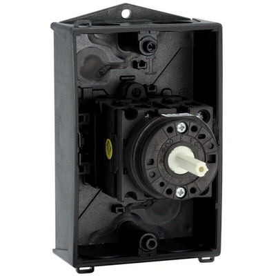 Eaton 3P Pole Surface Mount Isolator Switch - 20A Maximum Current, 22kW Power Rating, IP65