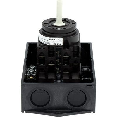 Eaton 3P Pole Surface Mount Isolator Switch - 20A Maximum Current, 22kW Power Rating, IP65