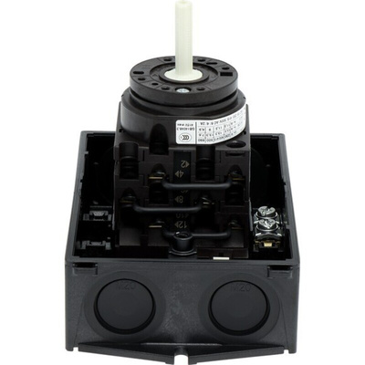 Eaton 3P Pole Surface Mount Isolator Switch - 20A Maximum Current, 22kW Power Rating, IP65