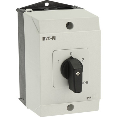 Eaton 3P Pole Surface Mount Isolator Switch - 20A Maximum Current, 22kW Power Rating, IP65