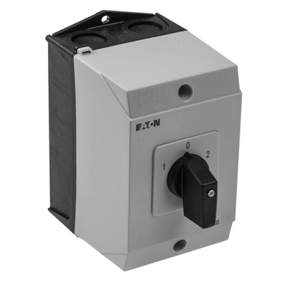 Eaton 3P Pole Surface Mount Isolator Switch - 20A Maximum Current, 22kW Power Rating, IP65