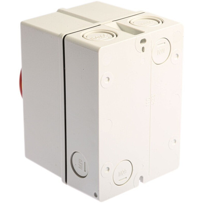 Kraus & Naimer 4P Pole Isolator Switch - 25A Maximum Current, 7.5kW Power Rating, IP66, IP67