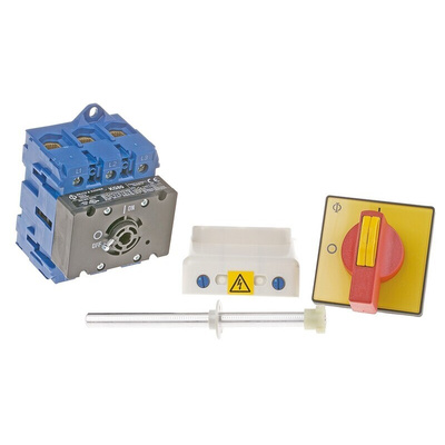Kraus & Naimer 3P Pole Isolator Switch - 80A Maximum Current, 30kW Power Rating, IP65