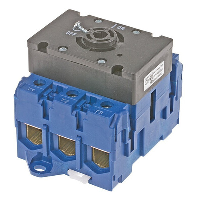 Kraus & Naimer 3P Pole Isolator Switch - 80A Maximum Current, 30kW Power Rating, IP65