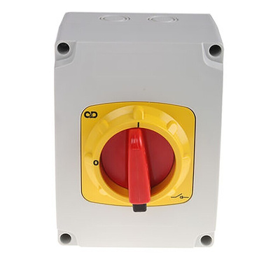 Craig & Derricott 6P Pole Isolator Switch - 40A Maximum Current, 18.5kW Power Rating, IP65