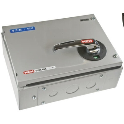 Eaton 3P+N Pole Isolator Switch - 125A Maximum Current