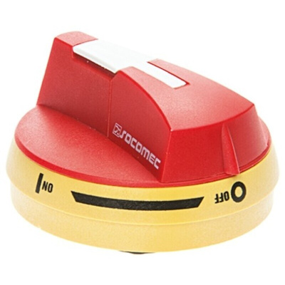 Socomec Red/Yellow Rotary Handle