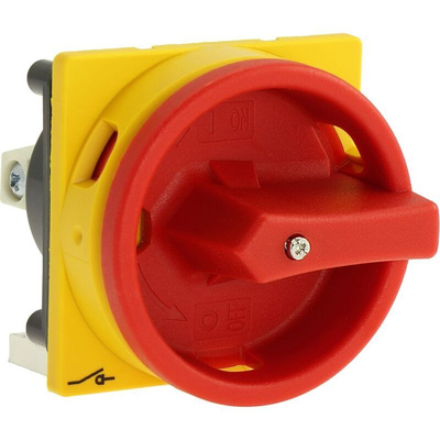 Eaton 3P Pole Panel Mount Isolator Switch - 32A Maximum Current, 18.5kW Power Rating, IP65