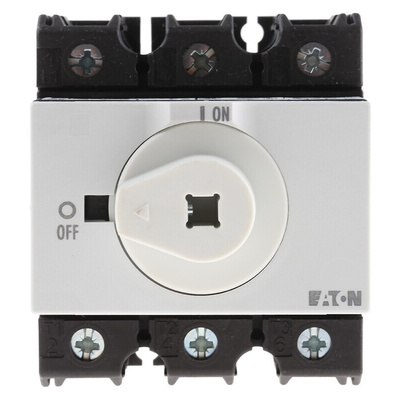 Eaton 3P Pole Isolator Switch - 63A Maximum Current, 30kW Power Rating, IP65