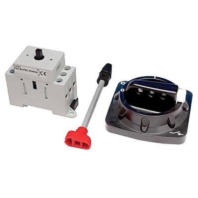 Craig & Derricott 3P Pole Isolator Switch - 25A Maximum Current, 9kW Power Rating, IP65