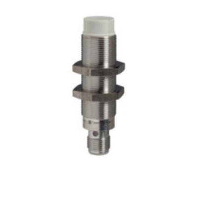 Telemecanique Sensors Inductive Barrel-Style Proximity Sensor, M18 x 1, 12 mm Detection, NPN Output, 12 → 24 V