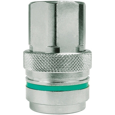 CEJN Brass Process Fitting 3/8in Straight Coupler 3/8BSP