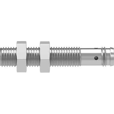Festo Inductive Barrel-Style Proximity Sensor, M8 x 1, 1.5 mm Detection, PNP Output, 10 → 30 V dc, IP65, IP67