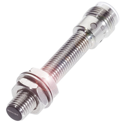 BALLUFF Inductive Barrel-Style Proximity Sensor, M8 x 1, 3 mm Detection, PNP Output, 10 → 30 V dc, IP67