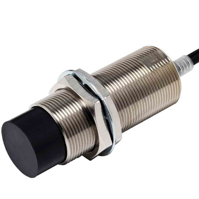 Omron Inductive Barrel-Style Proximity Sensor, M30 x 1.5, 50 mm Detection, PNP Output, IP67