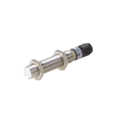 Carlo Gavazzi EI1202 Series Inductive Barrel-Style Inductive Proximity Sensor, M12 x 1, 2 mm Detection, NPN Output, 10
