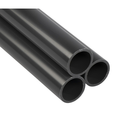 Georg Fischer PVC Pipe, 2m long x 40mm OD, 3.0mm Wall Thickness