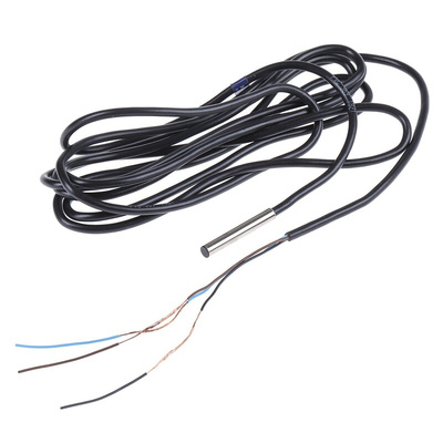 Telemecanique Sensors Inductive Barrel-Style Proximity Sensor, 1 mm Detection, PNP Output, 5 → 30 V dc, IP67
