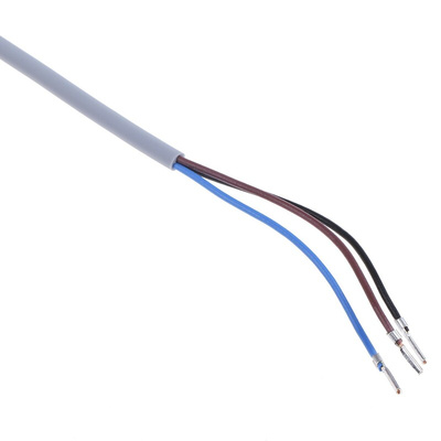 Pepperl + Fuchs Inductive Barrel-Style Proximity Sensor, 2 mm Detection, PNP Output, 10 → 30 V dc, IP67