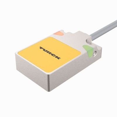 Turck Inductive Block-Style Proximity Sensor, 5 mm Detection, PNP Output, 10 → 30 V dc, IP67