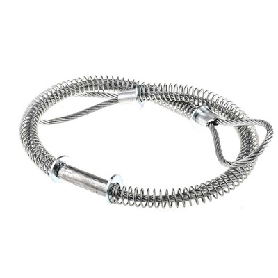 RS PRO Galvanised Steel Hose Whipcheck, Compatible Hose Sizes 1-1/2 → 3in, Breaking Strength 2330kg