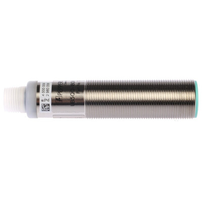 Pepperl + Fuchs Ultrasonic Barrel-Style Proximity Sensor, M18 x 1, 30 → 500 mm Detection, Analogue Output, 10