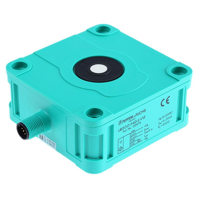 Pepperl + Fuchs Ultrasonic Block-Style Proximity Sensor, 30 → 500 mm Detection, Analogue Output, 10 → 30