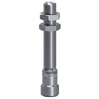 Telemecanique Sensors Inductive Barrel-Style Proximity Sensor, M8 x 1, 3 mm Detection, PNP Output, 12 → 24 V dc,