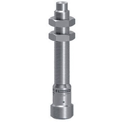 Telemecanique Sensors Inductive Barrel-Style Proximity Sensor, M8 x 1, 6 mm Detection, PNP Output, 12 → 24 V dc,