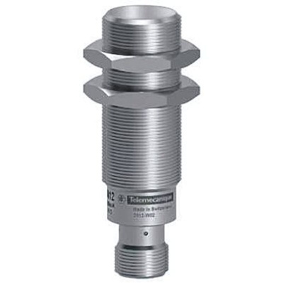 Telemecanique Sensors Inductive Barrel-Style Proximity Sensor, M18 x 1, 10 mm Detection, PNP Output, 12 → 24 V