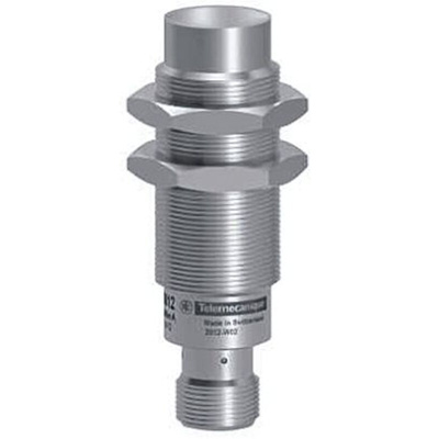 Telemecanique Sensors Inductive Barrel-Style Proximity Sensor, M18 x 1, 20 mm Detection, PNP Output, 12 → 24 V