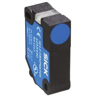 Sick Inductive Block-Style Proximity Sensor, 8 mm Detection, PNP Output, 10 → 30 V dc, IP67, IP68