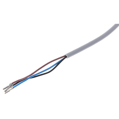 Pepperl + Fuchs Inductive Barrel-Style Proximity Sensor, M12 x 1, 4 mm Detection, NPN Output, 5 → 36 V dc, IP68
