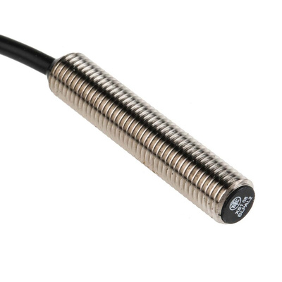 Telemecanique Sensors Inductive Barrel-Style Proximity Sensor, M8 x 1, 1.2 mm Detection, PNP Output, 12 → 24 V