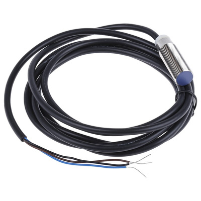 Telemecanique Sensors Inductive Barrel-Style Proximity Sensor, M12 x 1, 2 mm Detection, PNP Output, 12 → 24 V