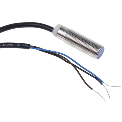 Telemecanique Sensors Inductive Barrel-Style Proximity Sensor, M12 x 1, 2 mm Detection, PNP Output, 12 → 24 V