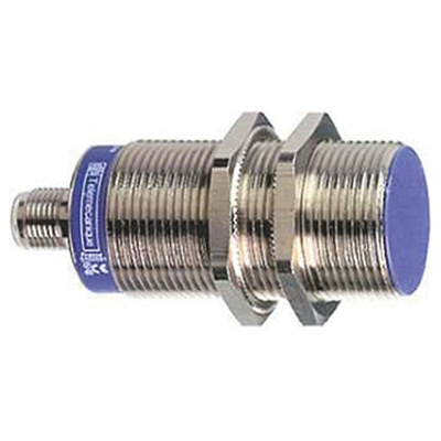 Telemecanique Sensors Inductive Barrel-Style Proximity Sensor, M30 x 1.5, 15 mm Detection, NPN Output, 12 → 48 V