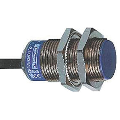 Telemecanique Sensors Inductive Barrel-Style Proximity Sensor, M18 x 1, 5 mm Detection, NPN Output, 12 → 48 V