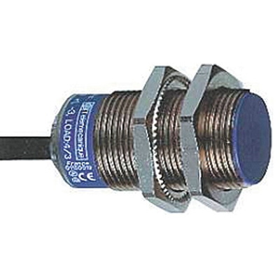 Telemecanique Sensors Inductive Barrel-Style Proximity Sensor, M18 x 1, 5 mm Detection, PNP Output, 12 → 48 V