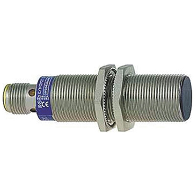 Telemecanique Sensors Inductive Barrel-Style Proximity Sensor, M12 x 1, 5 mm Detection, NPN Output, 12 → 48 V