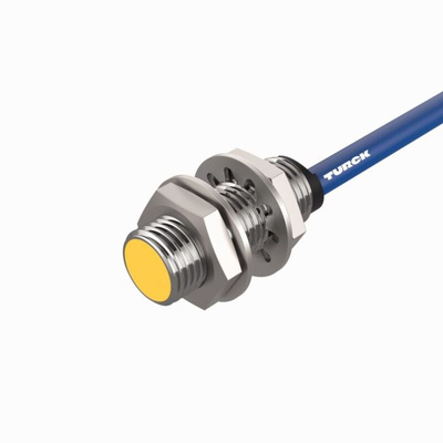 Turck Inductive Barrel-Style Proximity Sensor, M12 x 1, 2 mm Detection, NAMUR Output, 8.2 V dc, IP67