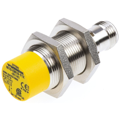 Turck Inductive Barrel-Style Proximity Sensor, M18 x 1, 10 mm Detection, NAMUR Output, 8.2 V dc, IP67