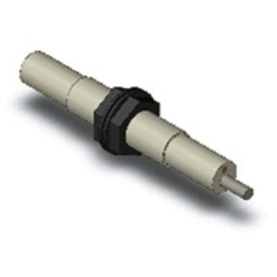 Omron Capacitive Barrel-Style Proximity Sensor, M12 x 1, 4 mm Detection, NPN Output, 10 → 30 V dc, IP66