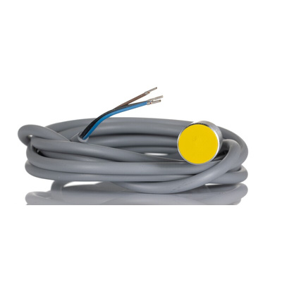 Turck BI8 Series Inductive Barrel-Style Proximity Sensor, M18 x 1, 8 mm Detection, PNP Output, 10 → 30 V dc, IP67