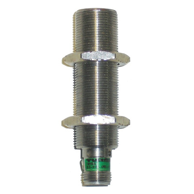 Turck Inductive Barrel-Style Proximity Sensor, M12 x 1, 8 mm Detection, PNP Output, 10 → 30 V dc, IP67