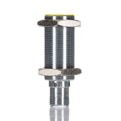 Turck Inductive Barrel-Style Proximity Sensor, M18 x 1, 8 mm Detection, PNP Output, 10 → 30 V dc, IP67
