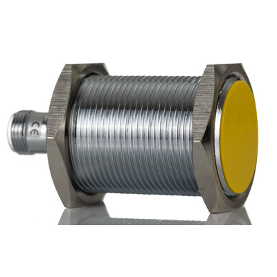 Turck Inductive Barrel-Style Proximity Sensor, M30 x 1.5, 10 mm Detection, PNP Output, 10 → 30 V dc, IP67
