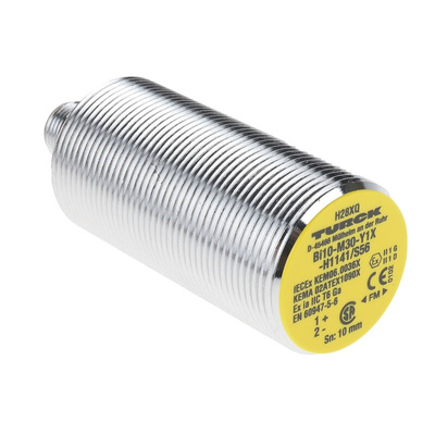 Turck Inductive Barrel-Style Proximity Sensor, M30 x 1.5, 10 mm Detection, NAMUR Output, 8.2 V dc, IP67