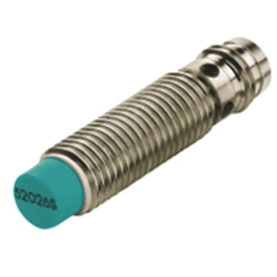 Pepperl + Fuchs Inductive Barrel-Style Proximity Sensor, M8 x 1, 3 mm Detection, PNP Output, 10 → 30 V dc, IP67